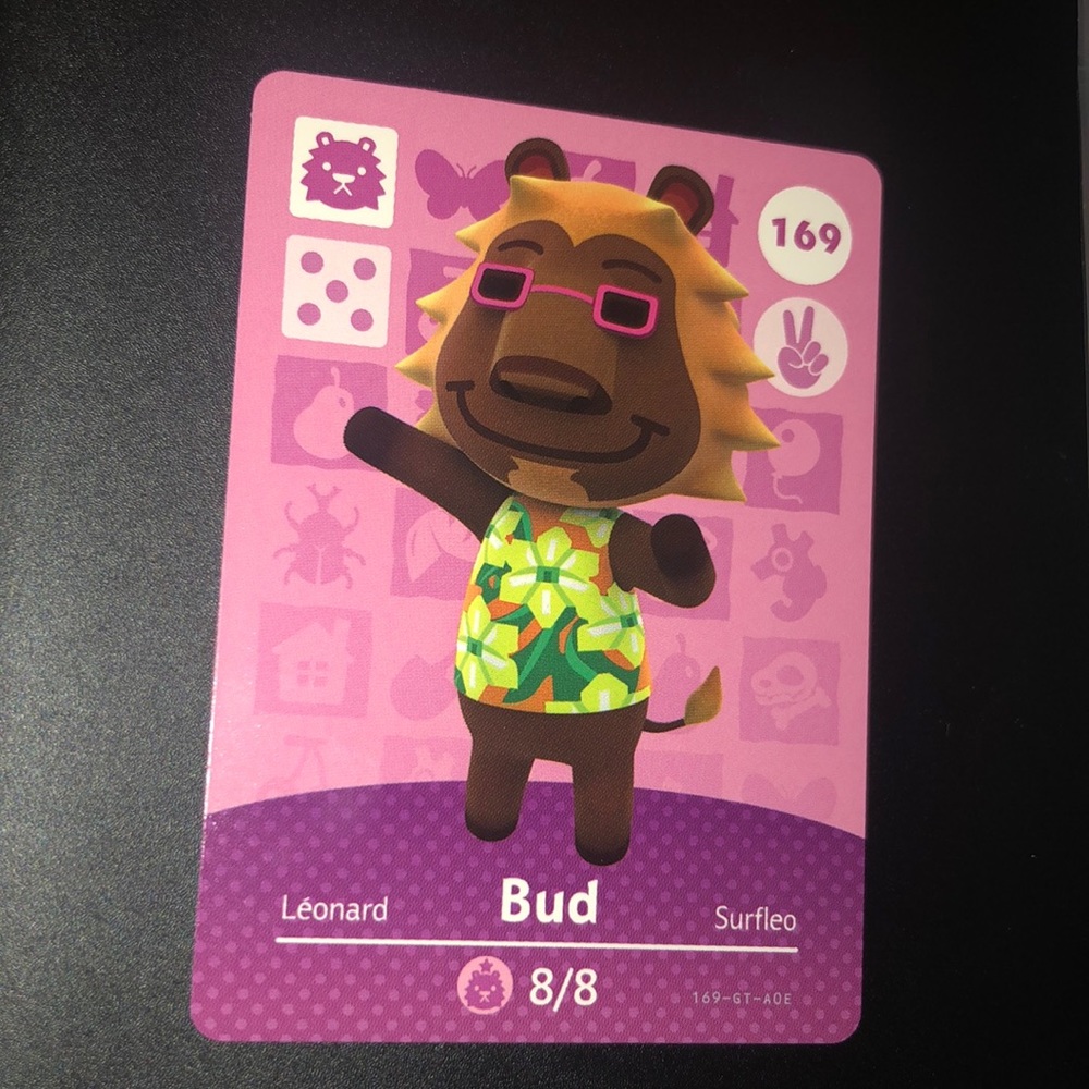 Animal Crossing amiibo Bud #169